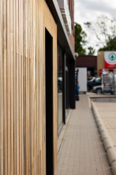 houten gevel